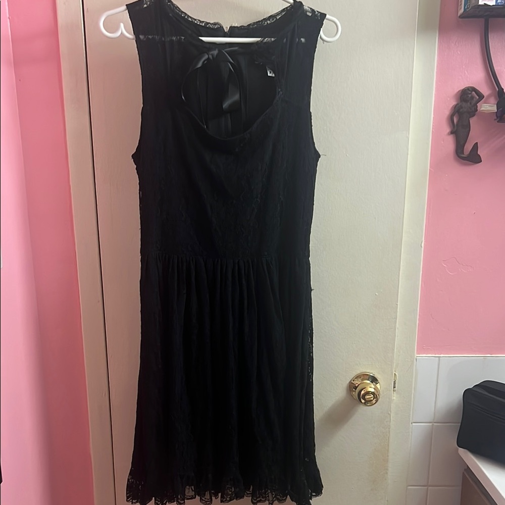 Black Lace Sundress by Spin Doctor